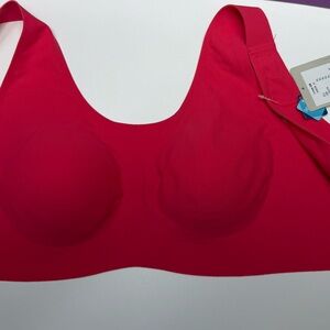 Amoena Vibrant Hot Pink Seamless Bra, Great After Breast Surgery! Soft Support